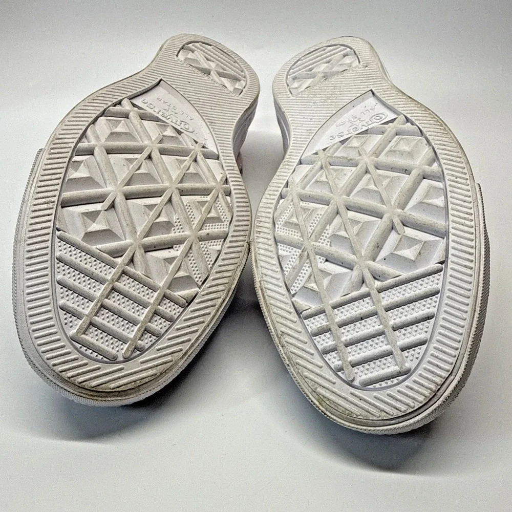Converse All Star Slip On Casual Sneakers Women 10.5 Men 8.5 Pink - Picture 13 of 13